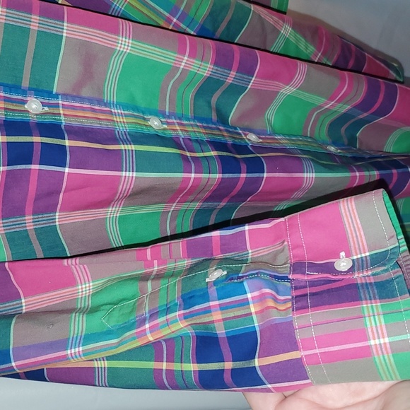 2/$30 Chaps Plaid Shirt - Picture 2 of 6